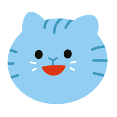 Tête du chaton, personnage Koala Kids représentant les enfants
